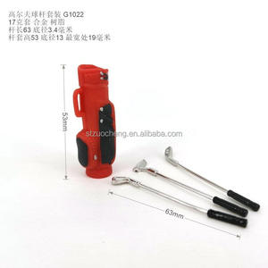 1:6 1:12 Accessoires pour <span class=keywords><strong>maison</strong></span> de poupée Simulation miniature en métal clubs de golf accessoires pour <span class=keywords><strong>maison</strong></span> de poupée <span class=keywords><strong>jouet</strong></span> avec couvercle de <span class=keywords><strong>club</strong></span> de golf - Product Image 4