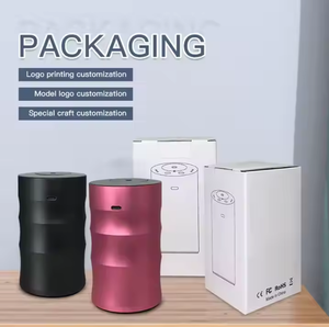 Yeni stil ev aletleri taşınabilir susuz şarj edilebilir 20mll USB araba difüzör ev Mini ultrasonik araba koku yayıcı - Product Image 6