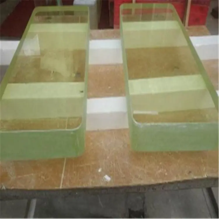 8mm 10mm x-ray protective lead glass windows