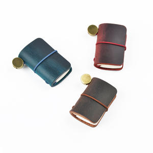 Journal Accessoires Mini Cahier de Voyageur Mini <span class=keywords><strong>TN</strong></span> Mini Cahier de Voyage Pendentif À La Main En Cuir De Vache Cahier Décoration Personnalisée - Product Image 2