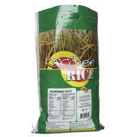 Sac en PP tissé laminé BOPP de qualité alimentaire pour céréales, 20 kg, 25 kg, certifié ISO, fabriqué en Chine