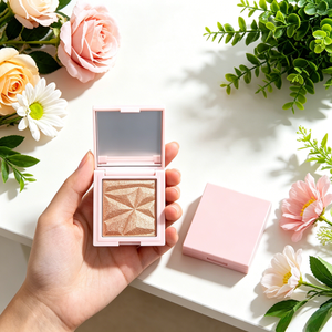 Paleta de Iluminadores Brillantes en 6 Colores al por Mayor, Marca Privada, Logotipo Personalizado, <span class=keywords><strong>Maquillaje</strong></span> Cosmético con Múltiples Brillos - Product Image 4