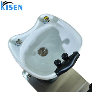 KISEN High <b>End</b> Electrical Lifting and Recline Barbershop Furniture Hair Salon Equipment Modern Head Spa Bowl Shampoo <b>Bed</b> Chair - Product Image 2