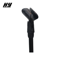 Support de microphone professionnel réglable en hauteur, robuste, HUAYUN HY-605, base en fer noir, stable, 3,2 kg, pour studio, chant et jeu