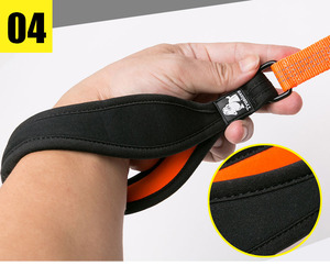 Truelove tangan Gratis Panjang taktis nilon reflektif tali anjing peliharaan disesuaikan grosir mewah bernapas anjing tali penuntun dengan cahaya - Product Image 5