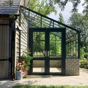 Prix <span class=keywords><strong>d</strong></span>'usine – Serre de <span class=keywords><strong>jardin</strong></span>/solarium en aluminium et verre, résistante au vent, pour terrasse extérieure - Product Image 6