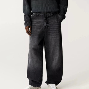 <b>Mens</b> Heavy Duty Denim Workwear Durable Construction Denim <b>Work</b> Pants Multi Pocket Baggy Denim <b>Jeans</b> Manufacturer - Product Image 5