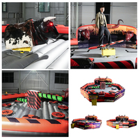 Machine d'équitation de taureau mécanique Machine d'équitation de taureau fou électrique Taureau mécanique gonflable à vendre
