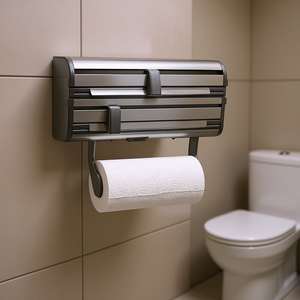 Portarrollos de Papel Higiénico de Pared Leifheit Parat Royal, Accesorio de Baño de Acero Inoxidable - Product Image 3