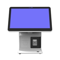 Système de point de vente tactile capacitif 15,6 pouces en gros avec imprimante thermique, Wi-Fi, Bluetooth, i5, 8 Go, 256 Go pour caisses enregistreuses de magasins