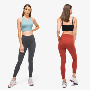 क्लासिक आंतरिक जेब कटरी नरम ट्यूमर नियंत्रण स्क्रैच उच्च कमर v बैक एथलेटिक फिटनेस पैंट योग लेगिंग महिलाओं - Product Image 6