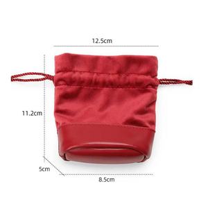 Sacs de rangement en toile de coton personnalisés avec cordon de serrage pour l'emballage de bijoux, sacs cadeaux écologiques, marque H&G, modèle MS020, couleur personnalisée - Product Image 2