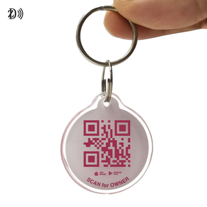 Индивидуальная печать логотипа и уникальный код QR NFC бирка для собак эпоксидная бирка для домашних животных для отслеживания домашних животных - Product Image 5