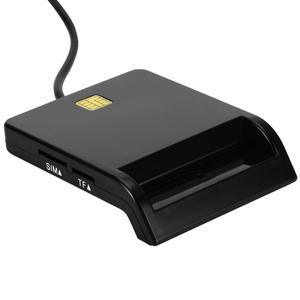 USB 2.0 Smart <b>Card</b> <b>Reader</b> with Micro USB for Computer Supports CAC ID Bank <b>Card</b> SIM <b>Card</b> Cloning Connector ROHS Certified - Product Image 4