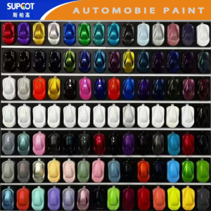 <span class=keywords><strong>Vente</strong></span> directe du fabricant de haute qualité, revêtement liquide antirouille métallique vert argenté 1K, peinture pour carrosserie pulvérisée - Product Image 3