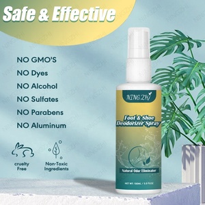 Spray Desodorante Natural para <span class=keywords><strong>Pies</strong></span> y Zapatos al por Mayor, Eliminador <span class=keywords><strong>de</strong></span> Olores para <span class=keywords><strong>Pies</strong></span> con Mal Olor, Ambientador para Zapatos Formulado con Aceites Esenciales - Product Image 5