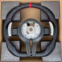 Setir Kemudi Kulit M Sport untuk BMW Seri 3 5 F10 F01 F20 F25 F15 F30 F31 F32 F34 F36 F48 M3 M5 X3 X4 X5 E87 E70 E90 E92
