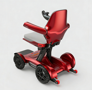 Fauteuils roulants pliables portables à commande à distance sans fil, à une seule touche, pour les voyages - Product Image 2