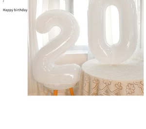 <span class=keywords><strong>Palloncini</strong></span> in alluminio con numero creativo da 6 pollici per decorazioni per feste di compleanno decorazioni per feste uniche ed eleganti - Product Image 6