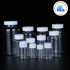 Envase Cilíndrico de Plástico PET de 50 ml/50 g y 1 onza con Tapa de Rosca, Logotipo Personalizado, para Polvo y Cápsulas - Product Image 2