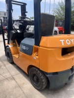 Chariot élévateur diesel Toyota d'occasion de 15 tonnes avec système de stabilité active SAS, prix compétitif, en stock, haute qualité