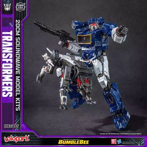 Yolopark Transformers Soundwave AMK PRO Figura de Acción de Metal Fundido a Presión de 20 cm de la <span class=keywords><strong>Película</strong></span> <span class=keywords><strong>Bumblebee</strong></span>, Pre-Ensamblada, Juguete Coleccionable Oficial - Product Image 3