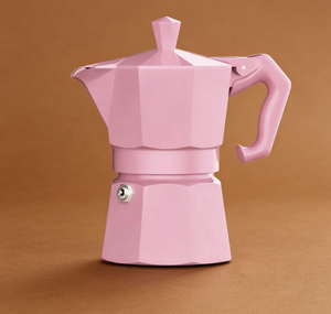Cafetière <span class=keywords><strong>italienne</strong></span> moderne rose 3 tasses avec une capacité de 0,5 L - Product Image 3