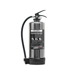 Extintor de Polvo de Alta Calidad de 6 Kg UNI EN 3-7 Hecho en Italia - Acero Inoxidable AISI 304 Código 21069-2 - Product Image 1