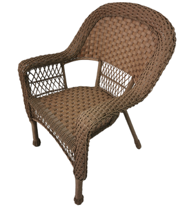 Juego de Comedor de Mimbre/Ratán <span class=keywords><strong>JECO</strong></span> de 5 Piezas, Venta al por Mayor de Fábrica de Guangzhou - Resistente a los Rayos UV y Marco de Aluminio con Recubrimiento en Polvo - Product Image 4