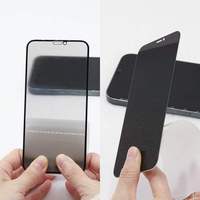 Protection d'écran en verre pour téléphone portable, anti-espionnage, verre trempé 9H, film pour iPhone 16 Pro Max Xr Xs 11 Plus 15 14 17 Air