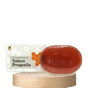 สบู่ก้อนน้ำมันหอมระเหย กลิ่นน้ำผึ้งโพรโพลิส บำรุงผิว ชุ่มชื้น สดชื่น ควบคุมความมัน สบู่อาบน้ำขายส่ง - Product Image 1