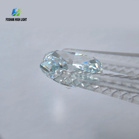 Lab grow 5 ct Fancy Intense Greenish Blue CVD diamant en vrac prix par carat