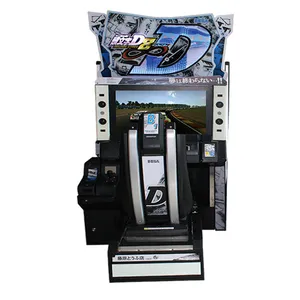 Diskon Besar-besaran Mesin Game Arcade Video Balap Mobil Awal D 8 Simulator