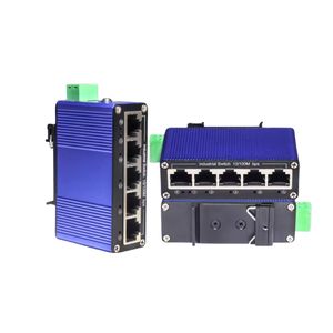 Commutateur PoE industriel 4/8/10/16 ports, commutateur réseau Gigabit complet, convertisseur de média <span class=keywords><strong>Ethernet</strong></span> avec fente <span class=keywords><strong>fibre</strong></span>, commutateur PoE IP40 - Product Image 6
