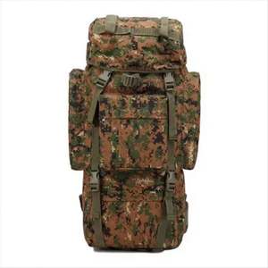 Sac à dos tactique imperméable de grande capacité 100L pour l'extérieur, sac de randonnée et de camping 600D, sac à dos tactique Molle - Product Image 4