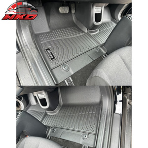Tapis de sol en TPE et tapis de coffre 3D moulés, imperméables, compatibles avec Hyundai Ioniq 5 2025-2026 avec console fixe - Product Image 6