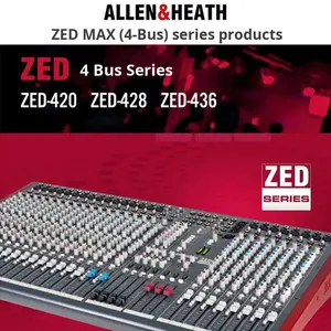 Consola de Mezcla Profesional para Escenarios/Conferencias: ALLEN HEATH ZED420, ZED-428, <span class=keywords><strong>436</strong></span> Consola de Control Híbrida de Audio/DJ - Product Image 6