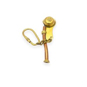 Llavero con silbato de latón Bosun, hecho a mano, accesorio decorativo para oficina, mini, funcional, ligero, a la moda - Product Image 2