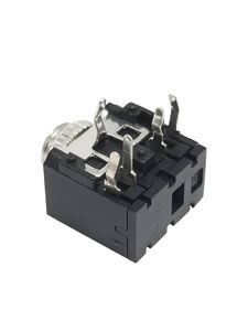 Metalen Kop Koperen Kop 3.5 Koptelefoon Aansluiting Recht Invoegen 5 Pin PJ-306 F <span class=keywords><strong>M</strong></span> 3.5Mm Audio-En Videoaansluiting 5 P - Product Image 3