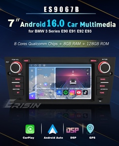 วิทยุติดรถยนต์ระบบ Android 16 ขนาด 7 นิ้ว 8GB 128GB สำหรับ BMW E90 E91 E92 E93 M3 รองรับ Wireless CarPlay Android Auto DSP GPS Navi DAB+ - Product Image 1