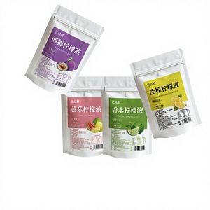 Concentrado Líquido de Jugo de Ciruela, Guayaba y Limón Prensado en Frío (Jugo de Fruta Concentrado y Reconstituido) en Bolsa de 300ml - Product Image 1