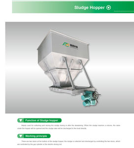 Clarificateur d'eau à plaques coniques inclinées entièrement automatique, contrôlé par PLC, professionnel, avec trémie à boues et moteur, certifié CE - Product Image 4