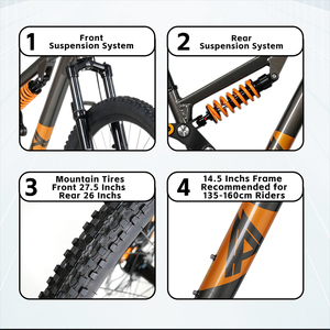 <span class=keywords><strong>Java</strong></span> Anda中国工場高品質アルミ合金レース9スピードサポートOEMカスタム油圧ディスクブレーキマウンテン自転車 - Product Image 5