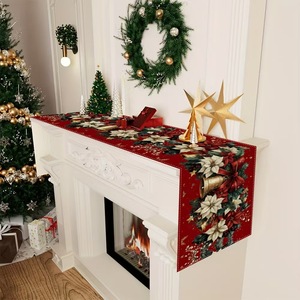 <span class=keywords><strong>Natale</strong></span> moderno <span class=keywords><strong>Runner</strong></span> da tavola per la decorazione della casa Navid Noel regali natalizi 2025 nuovo anno tovaglia <span class=keywords><strong>natale</strong></span> decorazione - Product Image 2
