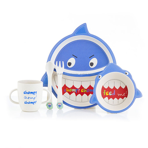 5 pièces Biodégradable <span class=keywords><strong>Écologique</strong></span> enfants <span class=keywords><strong>Vaisselle</strong></span> En Fiber De <span class=keywords><strong>Bambou</strong></span> Plaque de Cuisine Set Enfants Dîner Ensemble <span class=keywords><strong>Vaisselle</strong></span> - Product Image 4