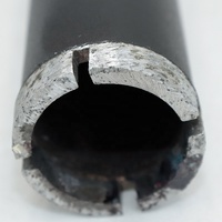 SHDIATOOL Broca de diamante turbo segmentada de 25mm-152mm para perforación en húmedo 1-1/4"-7 UNC, sierra perforadora para hormigón armado y paredes de ladrillo