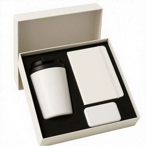 Customized Leather A5 <b>Notebook</b> Vacuum Tumbler Corporate <b>Set</b> for Business Recognition-Christmas Promotional Gift Made China - Product Image 4