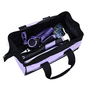 Sac <span class=keywords><strong>à</strong></span> outils portable OEM <span class=keywords><strong>à</strong></span> large ouverture pour plombier et <span class=keywords><strong>électricien</strong></span> avec pieds en caoutchouc - Product Image 3