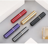 Vaporisateur à pompe en aluminium 5 ml en gros, atomiseur de voyage rechargeable, flacon de parfum personnalisé pour huiles essentielles