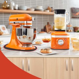 Tapis coulissant pour batteur sur socle <span class=keywords><strong>KitchenAid</strong></span>, compatible avec les batteurs sur socle de 4,5 à 5 QT / 5 à 8 QT, les friteuses à air et autres petits appareils de cuisine - Product Image 5